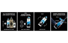 Велофляга Peaty's x Fidlock Lockin Speed Products 600 мл - дополнительное фото 2