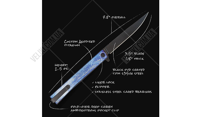 Нож Ocaso Solstice 10DBB - дополнительное фото 5