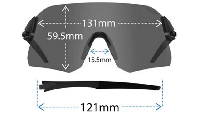 Очки Tifosi Rail Clarion Blue Fototec - дополнительное фото 6