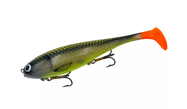 Виброхвост Musky Innovations Regular Shallow Swimmin Dawg 8" 1 шт - фото 2