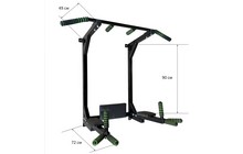 Турник-брусья Newt Iron Pro 4 в 1 - дополнительное фото 4