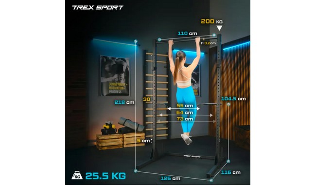 Турник Trex Sport TX-100PR - дополнительное фото 15
