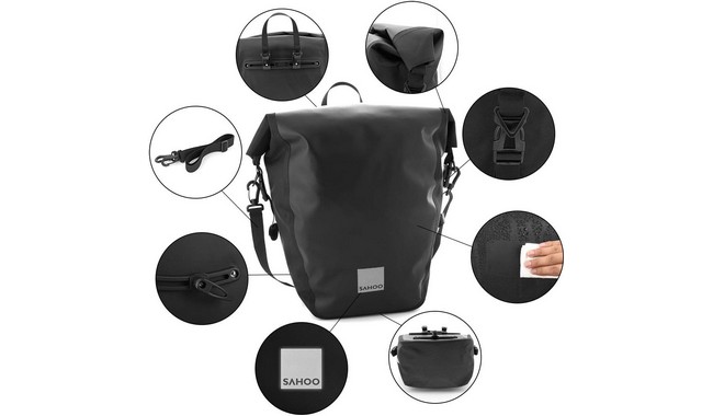 Сумка на багажник Sahoo Travel 20 л - дополнительное фото 2