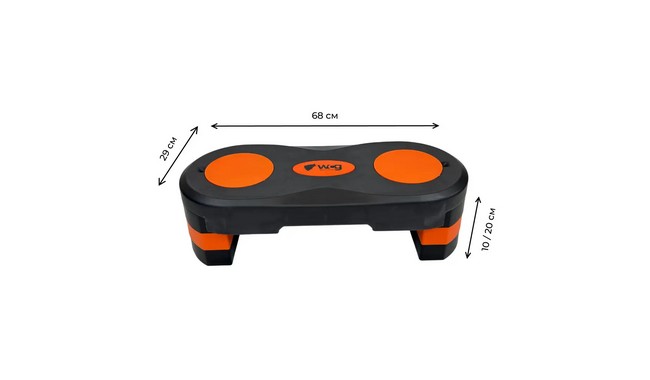 Степ-платформа WCG AerobicStep 3-ступінчаста - дополнительное фото 1