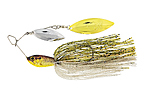 Спіннербейт Westin Mvibe Pro Willow Silver + Willow Gold #3/0 14 г - фото 1