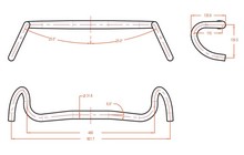Кермо Funn G-Wide 480 мм - дополнительное фото 3