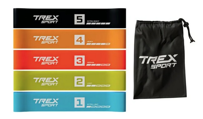 Набор лент сопротивления Trex Sport TX-065RBV 1-18 кг - фото 1