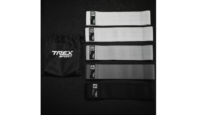 Набор лент сопротивления Trex Sport TX-038PBA 5-30 кг - дополнительное фото 1