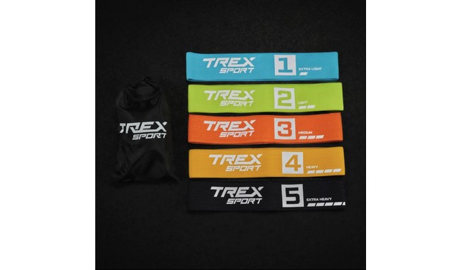 Набор лент сопротивления Trex Sport TX-033PRB 2,5-25 кг - дополнительное фото 1
