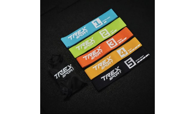 Набор лент сопротивления Trex Sport TX-033PRB 2,5-25 кг - дополнительное фото 2