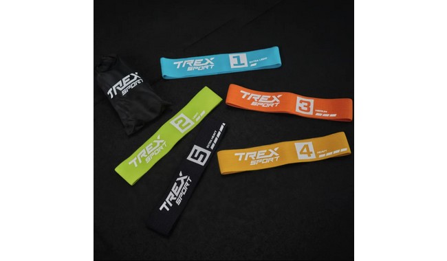 Набор лент сопротивления Trex Sport TX-033PRB 2,5-25 кг - дополнительное фото 5