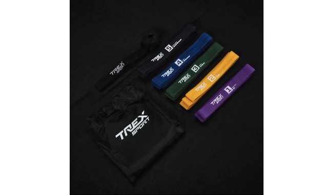 Набор лент сопротивления Trex Sport TX-005PBA 2,5-25 кг - дополнительное фото 1