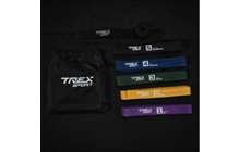 Набор лент сопротивления Trex Sport TX-005PBA 2,5-25 кг - дополнительное фото 2
