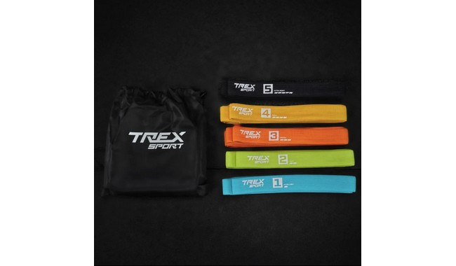Набір резинок опору Trex Sport TX-005PB 2,5-25 кг - дополнительное фото 1