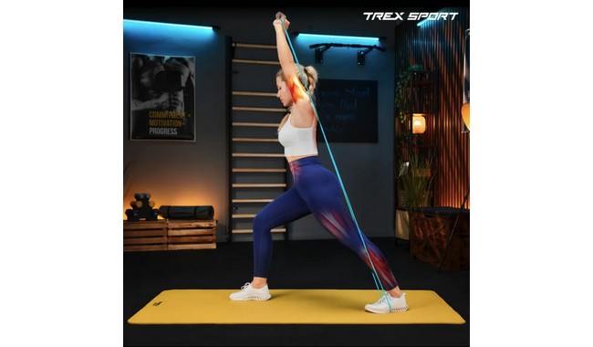 Набор лент сопротивления Trex Sport TX-004PB Power Band 2-41 кг - дополнительное фото 4