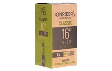 Камера 16" ONRIDE Classic 16x1.75-2.15" Schrader 48 мм Box - фото 1