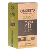 Камера 26" ONRIDE Classic 26x1.9-2.35" Schrader 48 мм Box