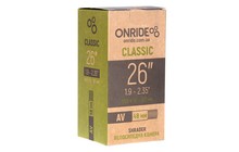 Камера 26" ONRIDE Classic 26x1.9-2.35" Schrader 48 мм Box - фото 1