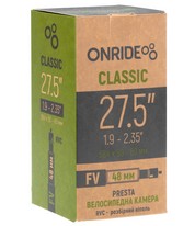 Камера 27.5" ONRIDE Classic 27.5x1.9-2.35" Presta 48 мм Box