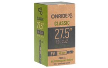 Камера 27.5" ONRIDE Classic 27.5x1.9-2.35" Presta 48 мм Box - фото 1