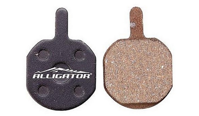 Тормозные колодки Alligator BP023 Semi-Metallic - фото 1