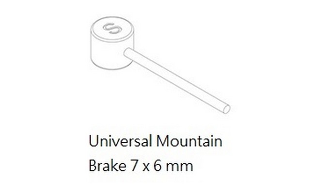 Трос для гальма Alligator Slick МТВ 1700 мм - дополнительное фото 1