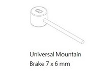 Трос для гальма Alligator Slick МТВ 1700 мм - дополнительное фото 1