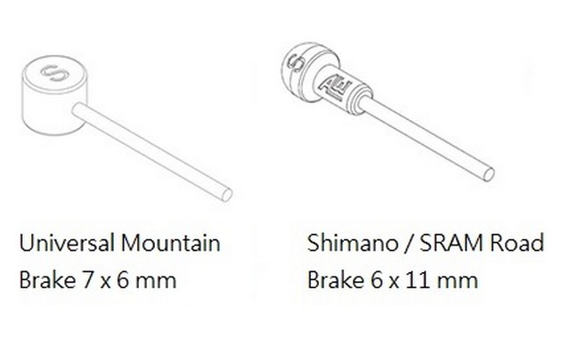 Трос для тормоза Alligator Slick 1700 мм - дополнительное фото 1