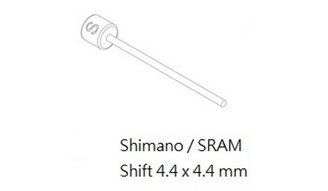 Трос перемикача Alligator PTFE Galvanized 2000 мм - дополнительное фото 1