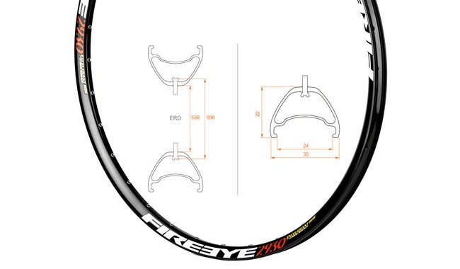 Обод FireEye Excelerant 2930 29" 32H - дополнительное фото 1