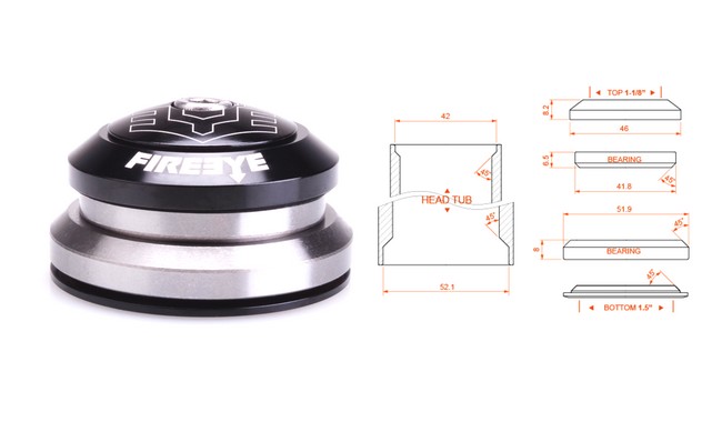 Рулевая колонка FireEye IRIS-FIT1.5 - дополнительное фото 2