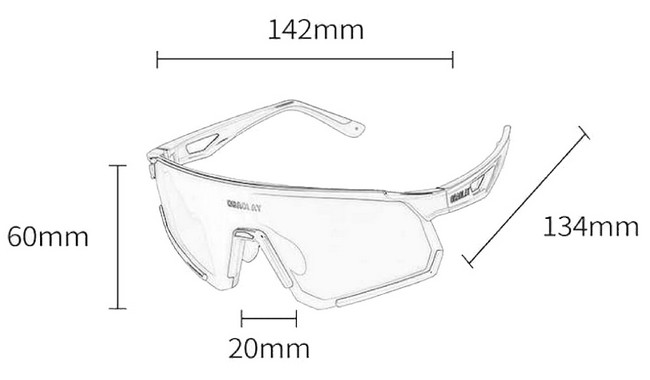 Очки ProX VIU II Photochrom Pink - дополнительное фото 4