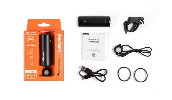 Велофара Ravemen CR450 - дополнительное фото 3