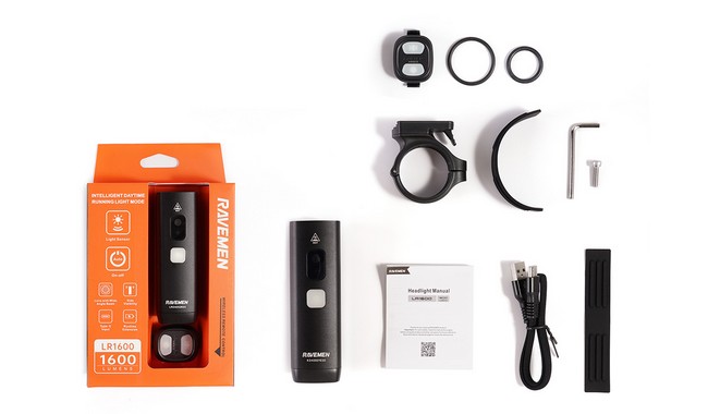 Велофара Ravemen LR1600 - дополнительное фото 2