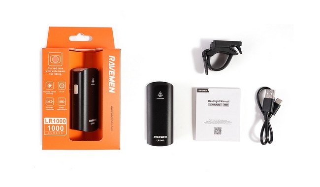 Велофара Ravemen LR1000 - дополнительное фото 4