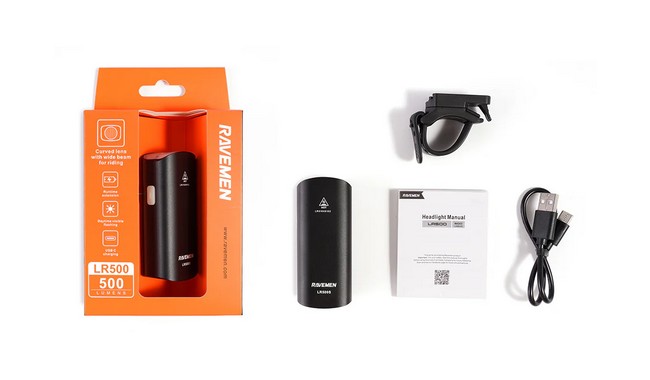 Велофара Ravemen LR500S - дополнительное фото 2