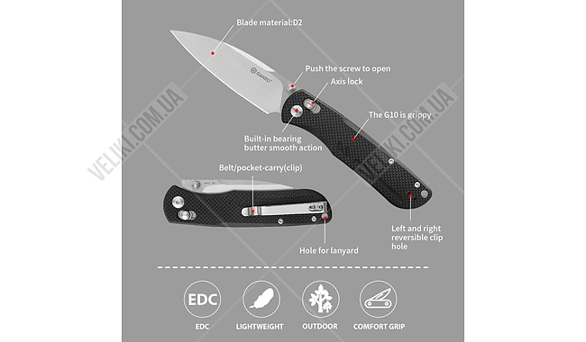 Нож Ganzo G771 - дополнительное фото 5