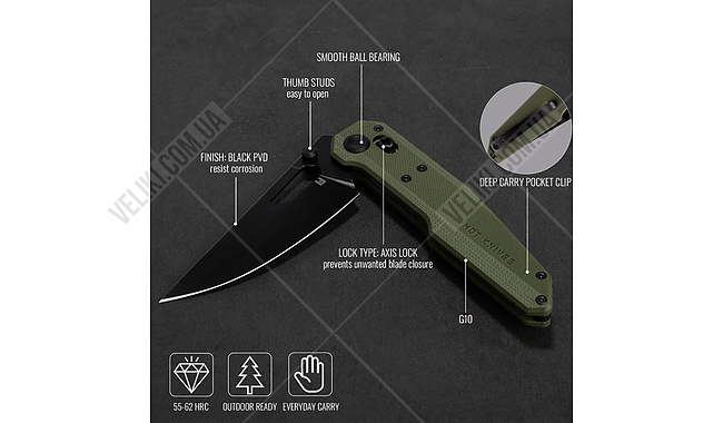 Нож Hightron Sharplyn - дополнительное фото 4