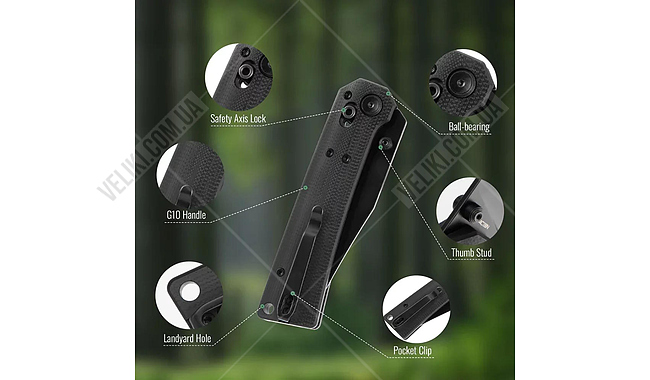 Нож Hightron Pathwright - дополнительное фото 6