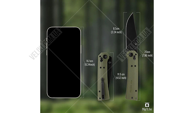 Нож Hightron Pathwright - дополнительное фото 12