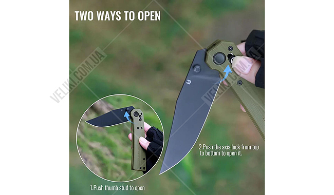 Нож Hightron Pathwright - дополнительное фото 14