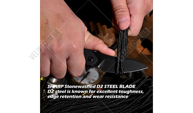 Нож Hightron Mini Ventura HK05BS - дополнительное фото 7