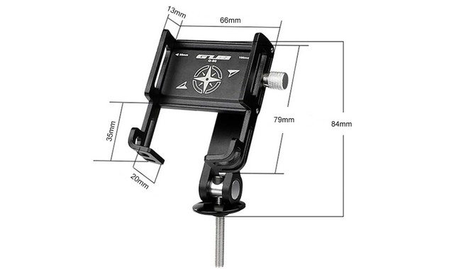 Кріплення для смартфона GUB G-90 - дополнительное фото 3