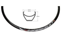 Обод SUNringle Inferno 27 29" 32H - дополнительное фото 1