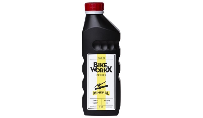 Тормозная жидкость BikeWorkX Braker Mineral 1 л - фото 1