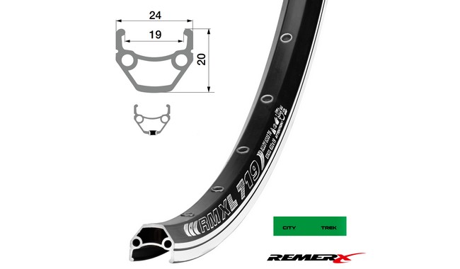 Обод Remerx Dragon Line SEE 28" 32H - дополнительное фото 2