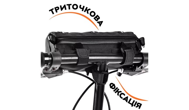 Сумка на руль ESLNF 2.5 л - дополнительное фото 4