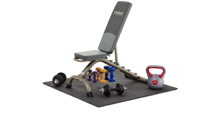 Гантели York Fitness 2х2 кг - дополнительное фото 2