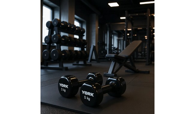 Гантели York Fitness 2х5 кг - дополнительное фото 1