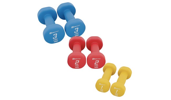 Набор гантелей Hop-Sport HS-V120DRS 12 кг - дополнительное фото 3